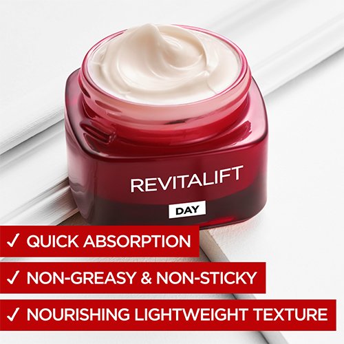 Ansiktspleie dagkrem Revitalift Laser X3 venstre pakkebilde